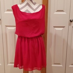 Beautifully soft red dress